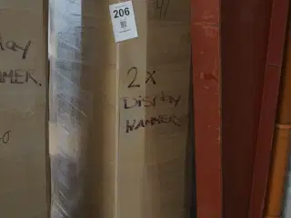 2 stk. displayskilte