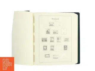 Leuchtturm Danmark frimærke fortryksalbum.