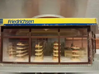 Supermarked Kibri med lys H0