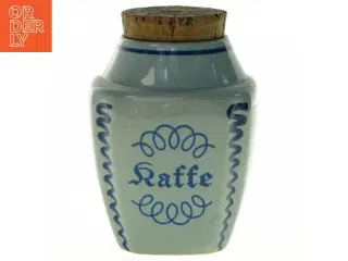 Keramisk kaffekrukke med prop fra Søholm Keramik (str. H 15 cm)