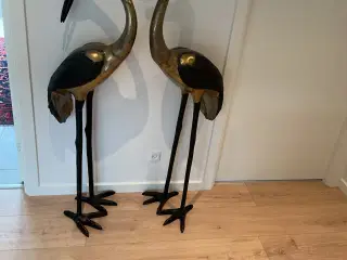 Transparens i sort messing