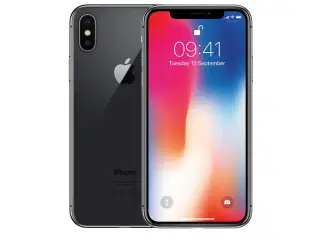 NY iPhone X, Space Grey, 64 gb + Covers + Dock
