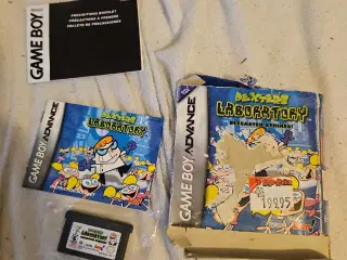 Gameboy spil dexters laboratory