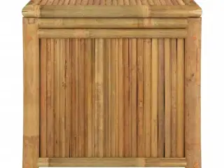 Opbevaringskasse til haven 110x52x55 cm bambus