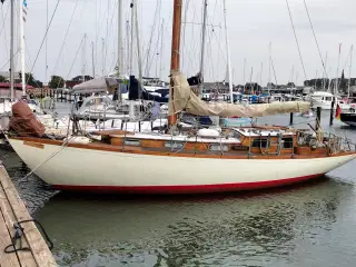 Classic 35ft. "one-off" regatta sailboat