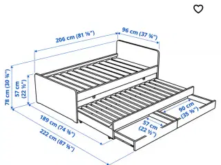 Ikea børne seng