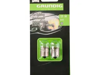 Grundig Autopærer R5W 12V BA15S - 2 stk.