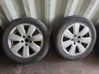 2 stk audi fælge uden dæk