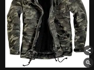 Camouflage sommer/vinter jakke. str L