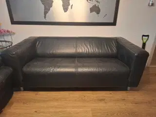 3 pers lædersofa