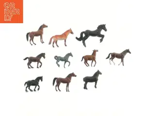 Plastikheste sæt (str. 10 stk 9,5 cm)