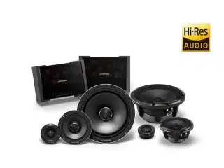 Alpine status HDZ-653S 6,5" 3vejs komp. højtt.sæt slim