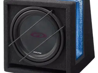 Alpine 12" subwoofer i Kabinet 2 ohm
