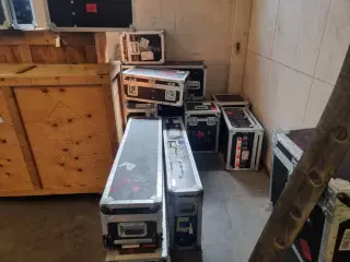 Flightcases i forskellige størrelser