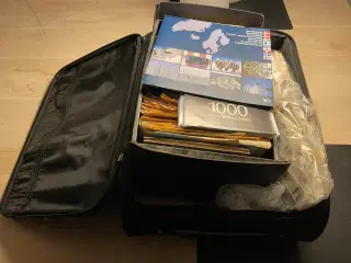 Frimærker - Spændende rodelot i kuffert