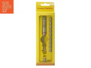 Laserpointer med udskiftelige hoveder (str. 18 cm)