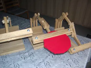 BRODERI STATIV i masivt egetræ