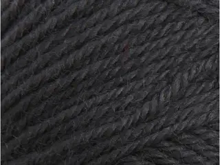 Ekstra blødt babygarn i mørk grå - 50g, 172m