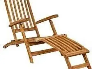 Gandia Dækstol - teak
