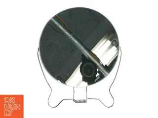 Rundt spejl med metalstativ (str. Ø 16,5 cm)
