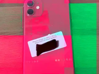 IPhone 11 128 GB rød pris 1899 kr