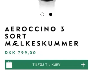 Nespresso Mælkeskummer