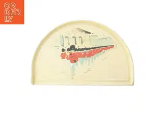 Vintage spisebakke til børn med motiv af livgarden (str. 44x29 cm)