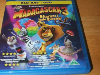 Madagascar 3, Blu-ray, animation