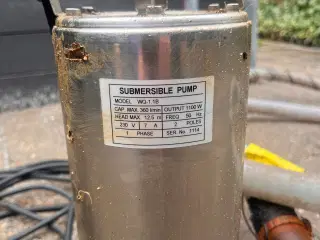 Dykpumpe 