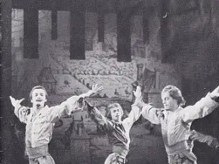 De tre Musketerer - Ballet  1977 - Det Kongelige Teater - Program A5 - Bullet !