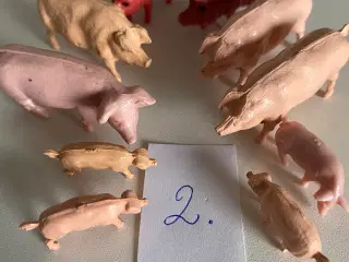 Bondegårdsdyr/folk - Reisler, Schleich og andet