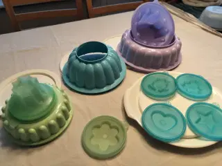 Dessertforme fra Tupperware