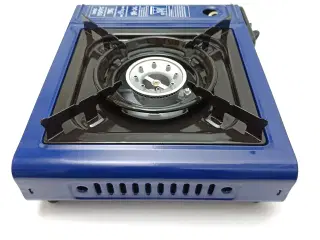 NY! 2500W PREMIUM Gasblus + 4 Dåser + 9mm Adapter