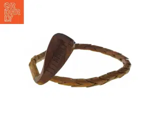 Dekorativ håndlavet træslange (str. 96,5 cm)