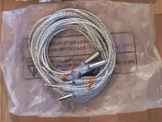 4 stk Roland V-Drum  forlænger gennemsigtig Kabel 