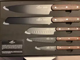 Sabatier knivsæt med 5 knive