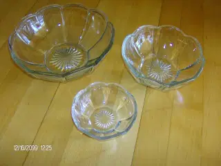 Glas skåle 