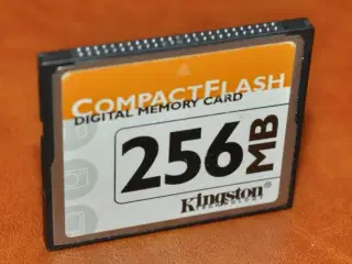Kingston 256Mbyte CF/256 Compact Flash Card