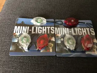 2 pk Mini Lights + 2 løs stk