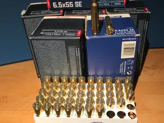 Lapua 6.5x55 engangs afskudte hylstre