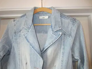 Jakke - Blazer i cowboy stof i str. M
