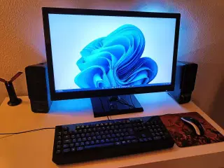 Gamer PC m. skærm