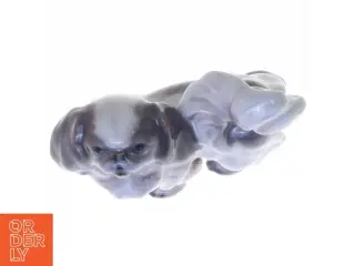Dahl Jensen pekingeser nr. 1146, intakt, 1. sorterings porcelænsfigur (str. højde 9 cm)
