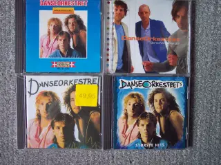 .DANSEORKESTRET  CDer sælges stykvis 