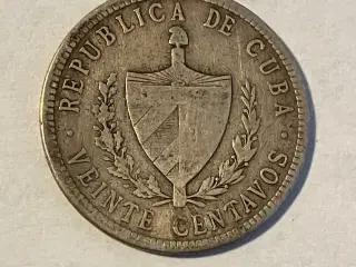 20 Centavos 1916 Cuba