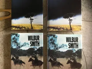 4 Bøger af Wilbur Smith