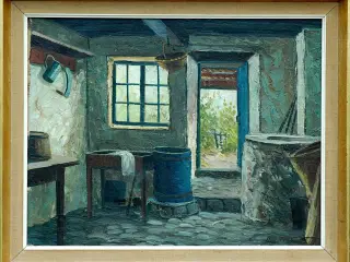 Maleri af Holger Ytting (f.1900-)