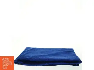 Blå velour dug  (str. 225 x 175 cm)
