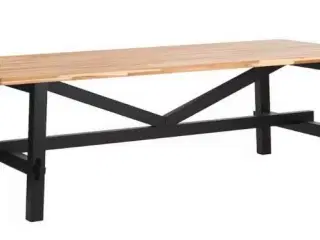 Spisebord med træbordplade