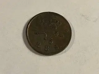 1/5 Rigsbankskilling / RBS 1842 Denmark